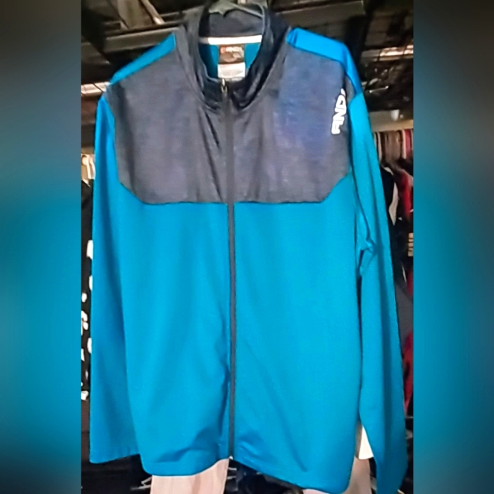 And1 Blue/Gray/Black Track Jacket